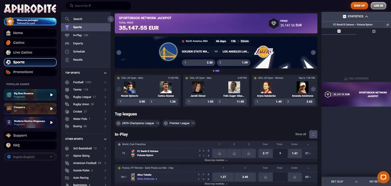 Aphrodite casino promotions à France